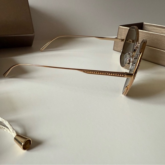 Bvlgari BV6169 Pink Gold Sunglasses - Picture 7 of 9